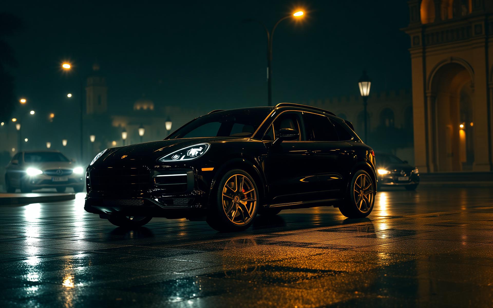 Luxury Porsche Cayenne in Morocco